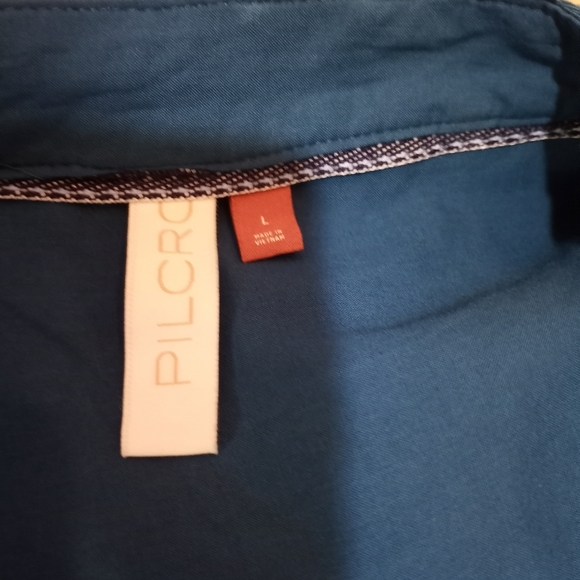 PILCRO CHENILLE DECORATED BUTTON UP LARGE - Picture 5 of 7